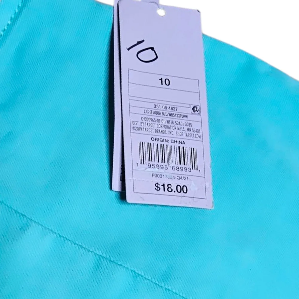 Wild Fable Turquoise Mini Skirt - Picture 4 of 4